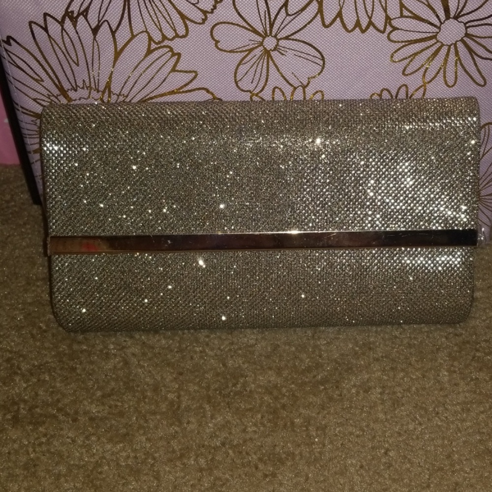 Sparkly Gold Fashion Clutch